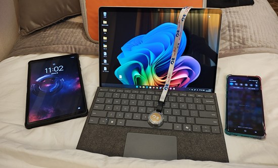 Surfaceと一緒にダイヤモンドプリンセスでクルーズ旅行 2025